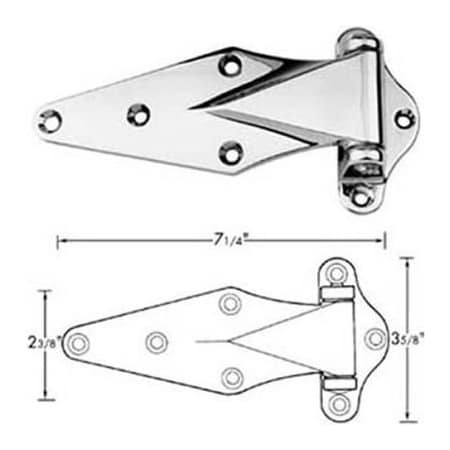 Allpoints Allpoints 1231077 Kason 1071-000040 Hinge For Kason 1231077